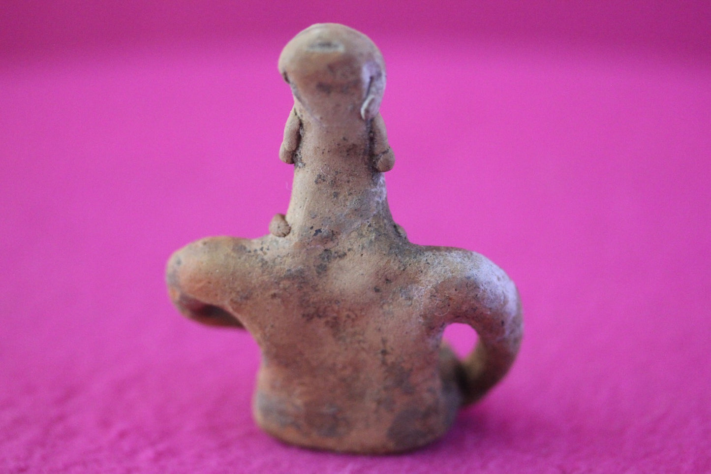 Authentic Pre Columbian Artifact Female Seated Tomb Figure Colima Mexico COA 190