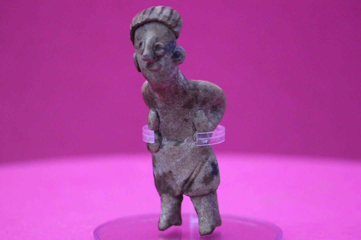 Authentic Pre Columbian Artifact Rare Grandma Tomb Figure Colima Mexico COA 149