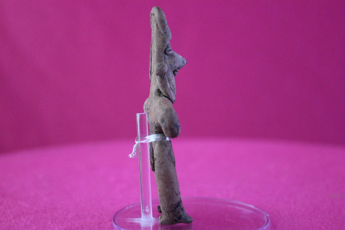 Authentic Pre Columbian Artifact Tomb Figure Colima Mexico 100 BC-250 AD COA 173