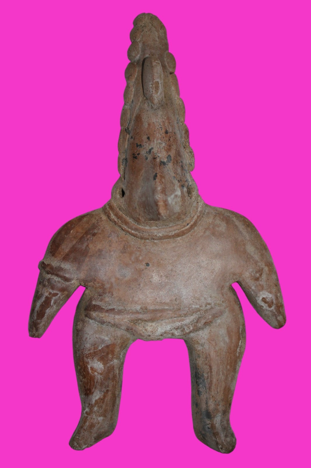 Authentic Pre Columbian Artifact Archaic Shaman Tomb Figure Colima Mexico COA 20
