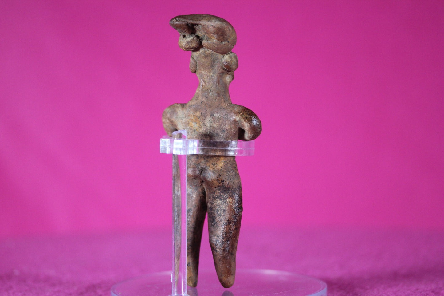 Authentic Pre Columbian Artifact Tomb Figure Colima Mexico 100 BC-250 AD COA 134