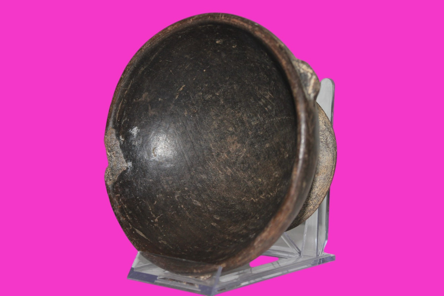 Authentic Pre Columbian Artifact Pedestal Bowl Calima Colombia 750 AD COA J63