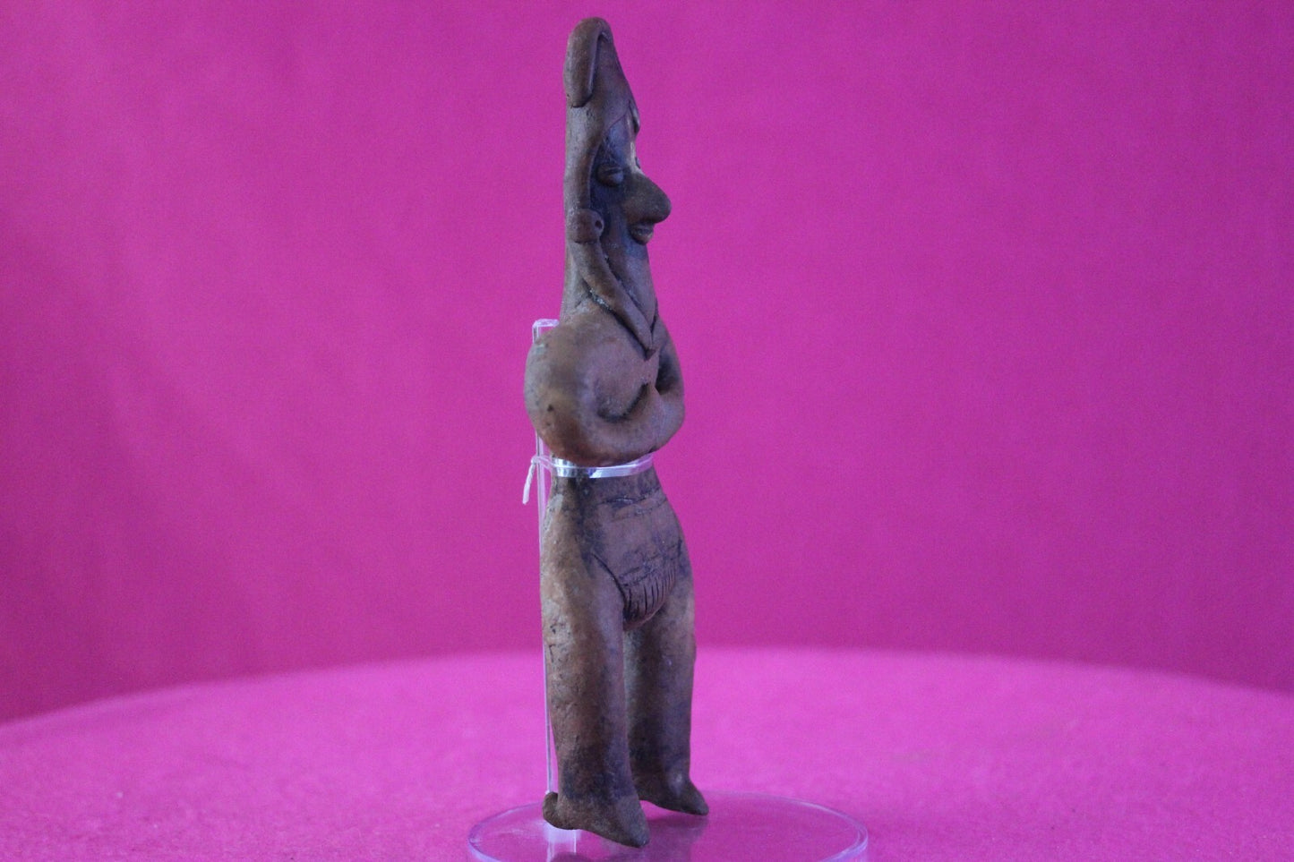 Authentic Pre Columbian Artifact Tomb Figure Colima Mexico 100 BC-250 AD COA 160