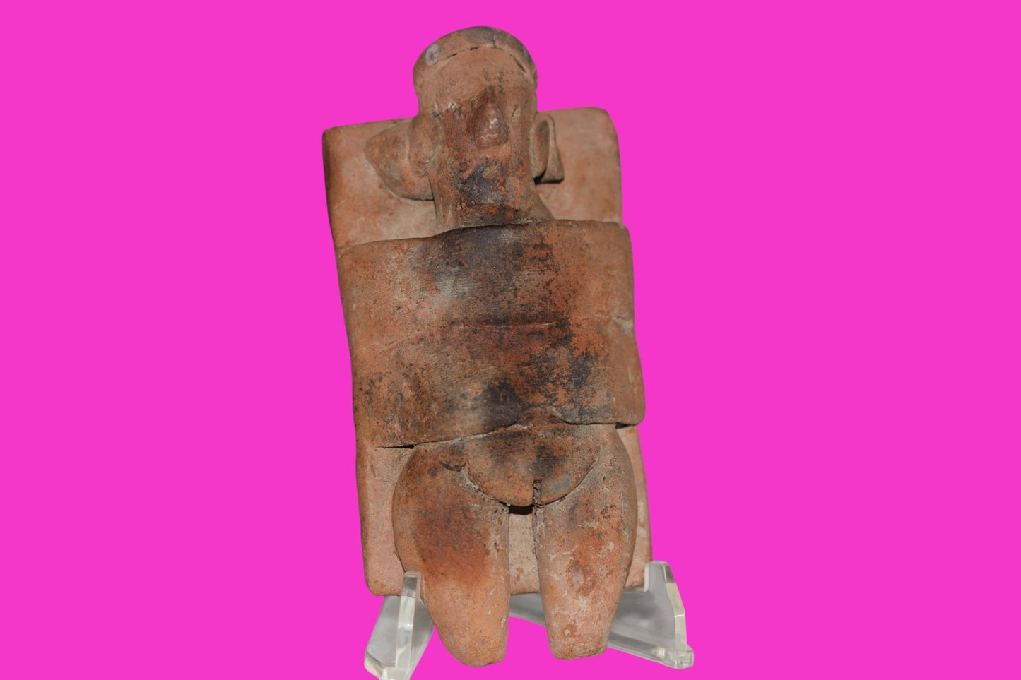 Pre Columbian Artifact Authentic Tomb Burial Figure Colima Mexico 100 BC COA 229