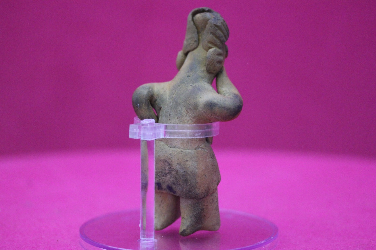 Authentic Pre Columbian Artifact Rare Grandma Tomb Figure Colima Mexico COA 148