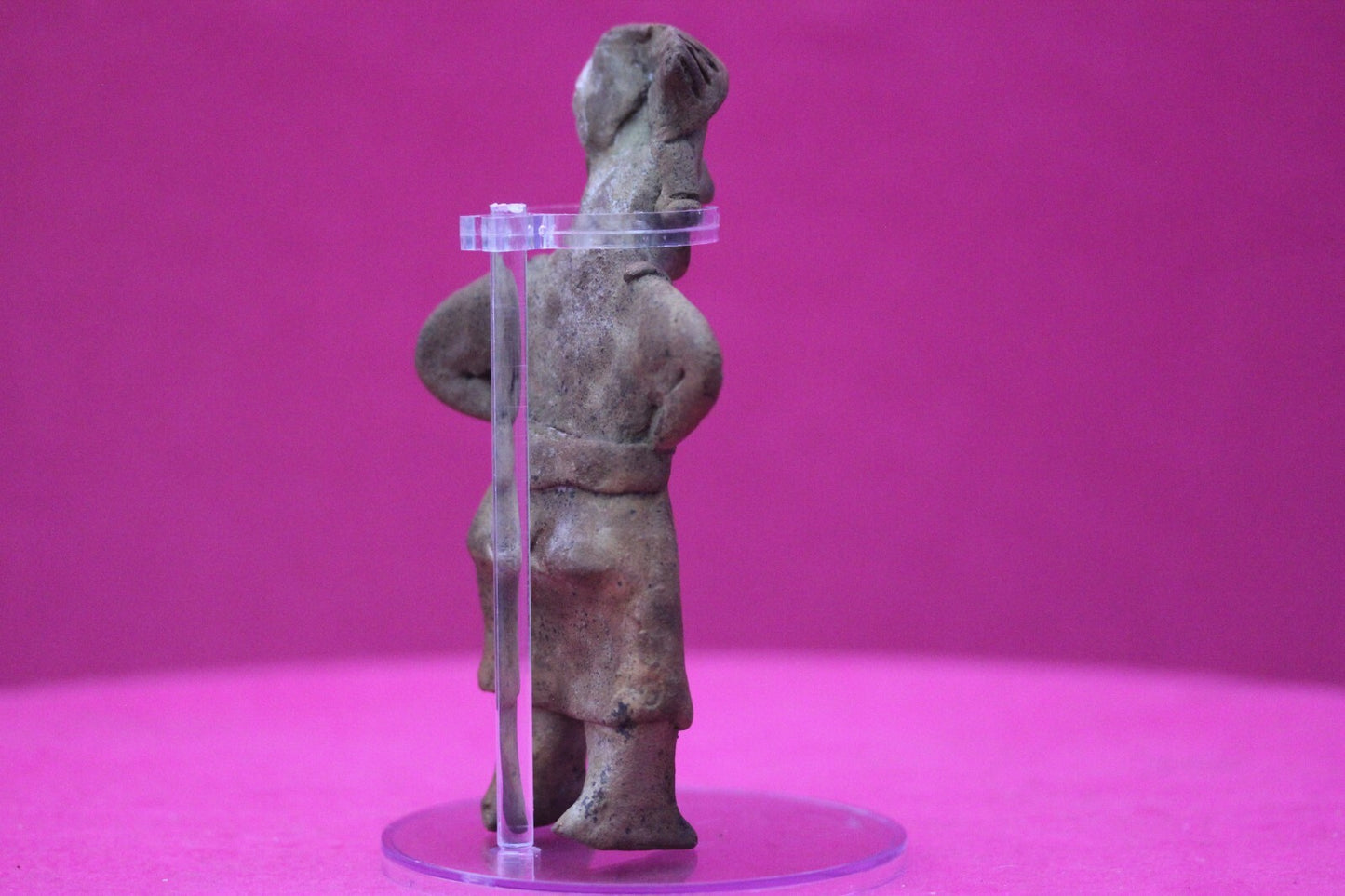 Authentic Pre Columbian Artifact Old Grandma Colima Mexico 100 BC-250 AD COA 151