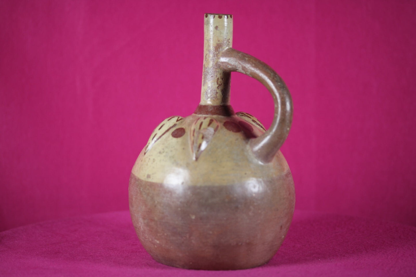 Authentic Pre Columbian Artifact Fruit Vessel Moche Ex Arte Primitivo COA T107