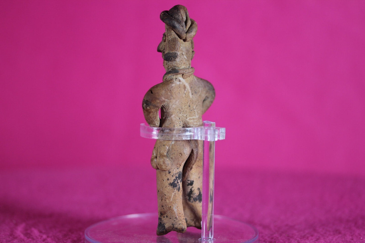 Authentic Pre Columbian Artifact Tomb Figure Colima Mexico 100 BC-250 AD COA 141