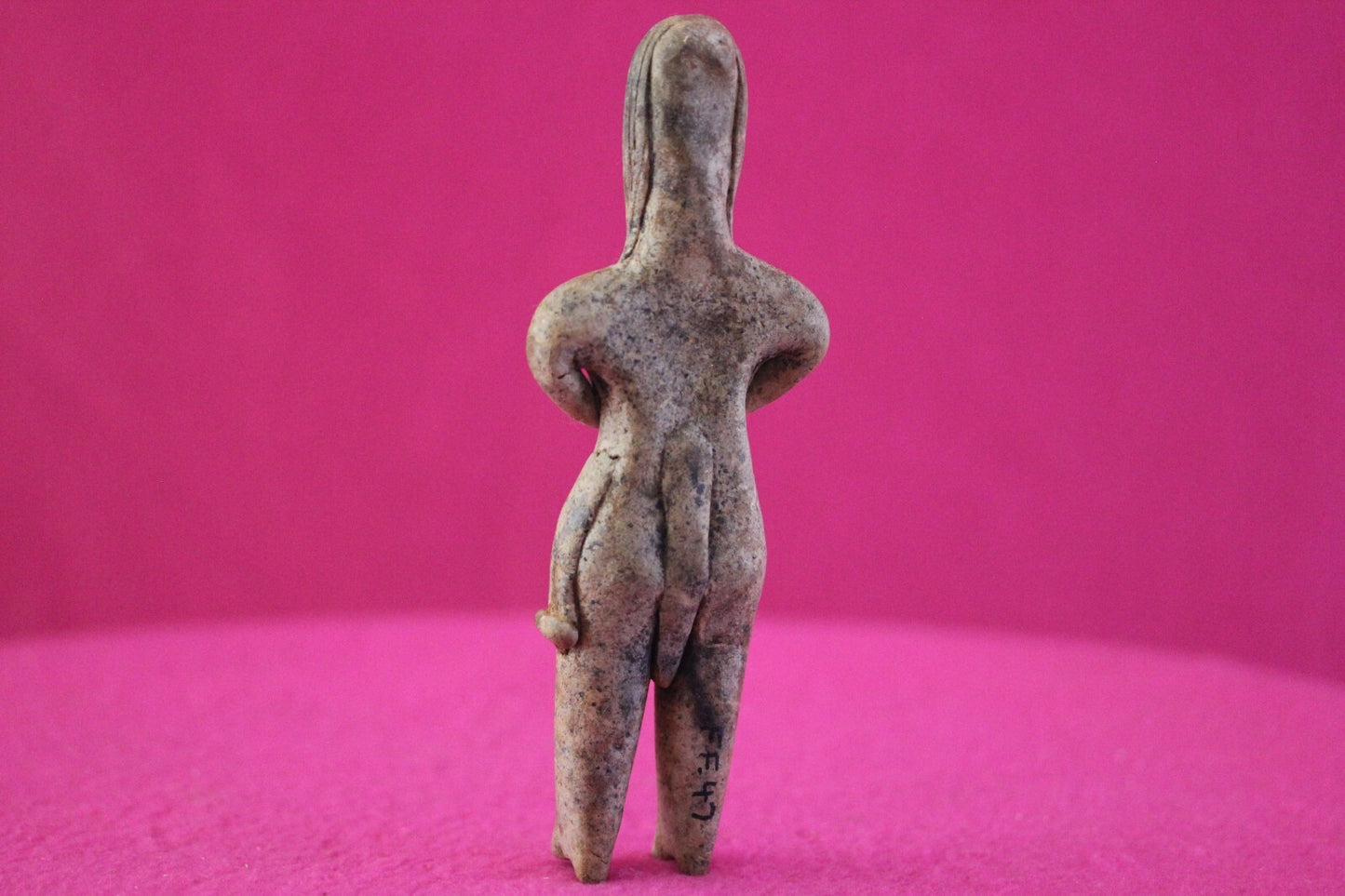 Authentic Pre Columbian Artifact Tomb Figure Colima Mexico 100 BC-250 AD COA 167