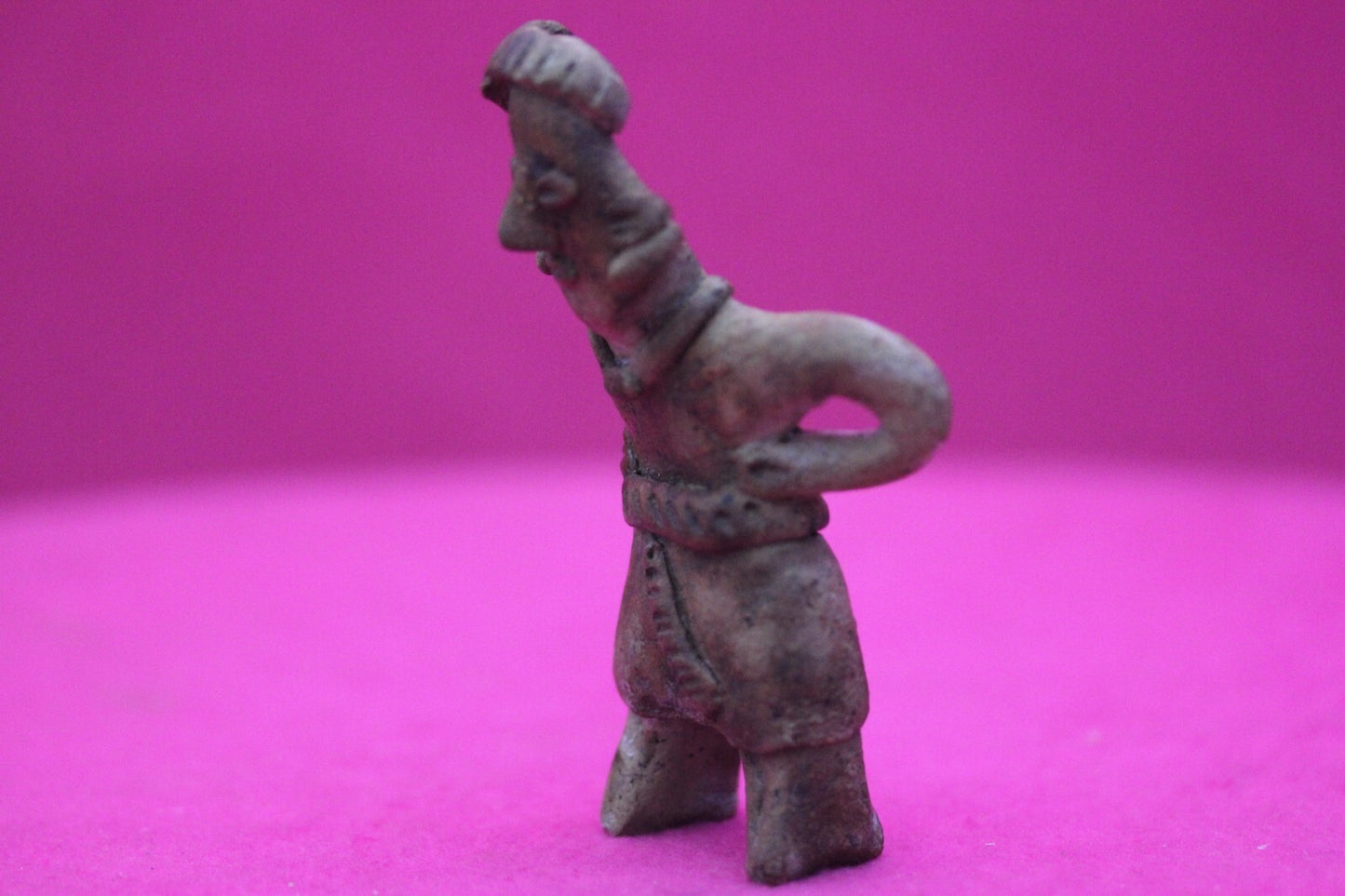 Authentic Pre Columbian Artifact Rare Grandma Tomb Figure Colima Mexico COA 154