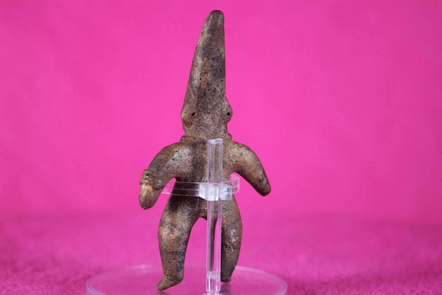 Authentic Pre Columbian Artifact Girl Figure Colima Mexico 100 BC-250 AD COA 138