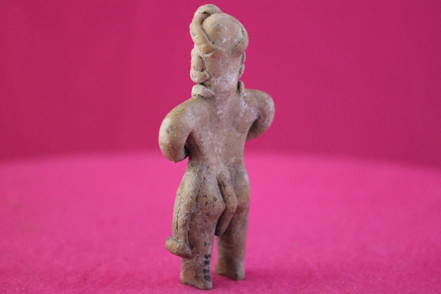 Authentic Pre Columbian Artifact Tomb Figure Colima Mexico 100 BC-250 AD COA 172