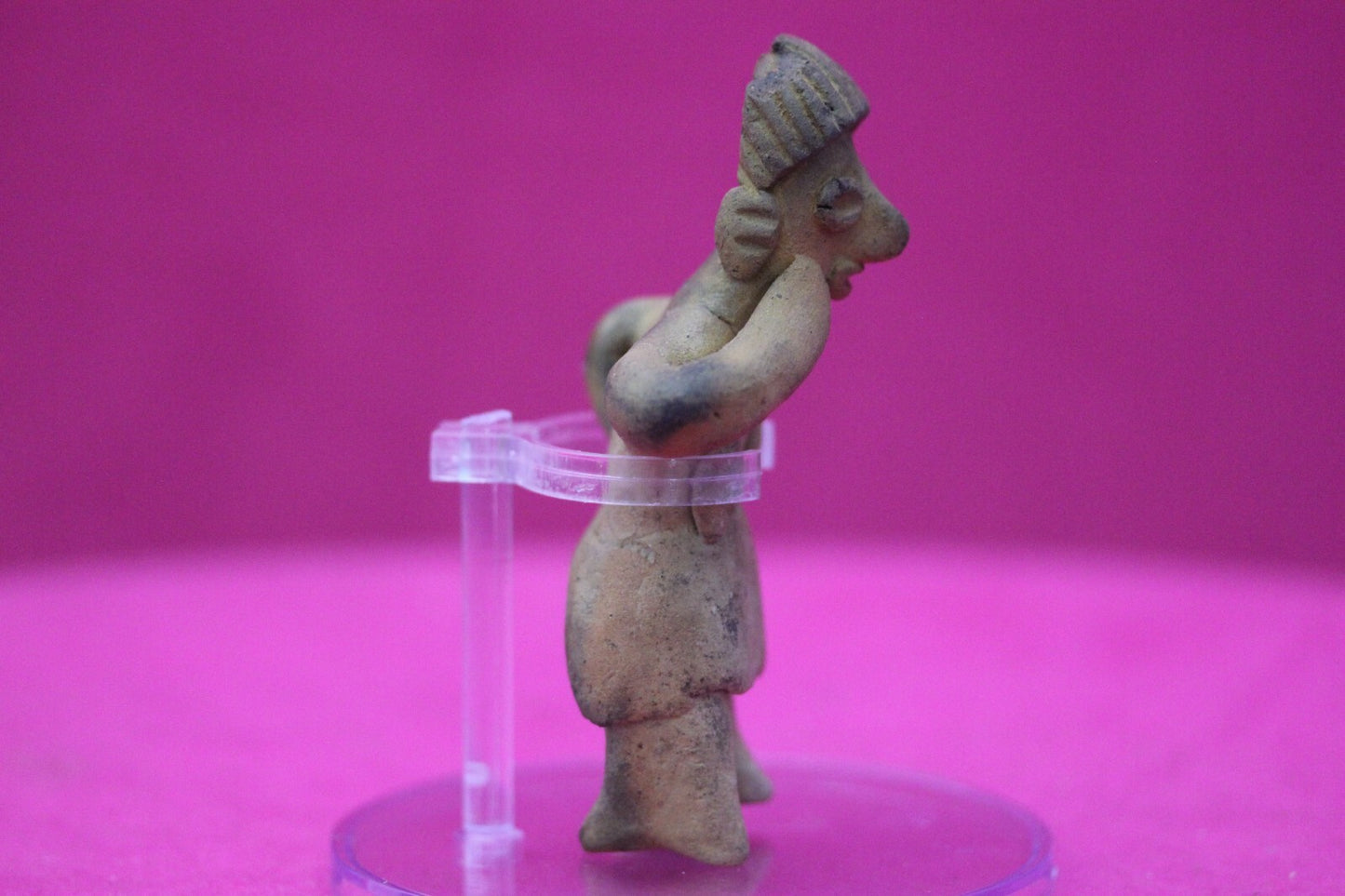 Authentic Pre Columbian Artifact Rare Grandma Tomb Figure Colima Mexico COA 148