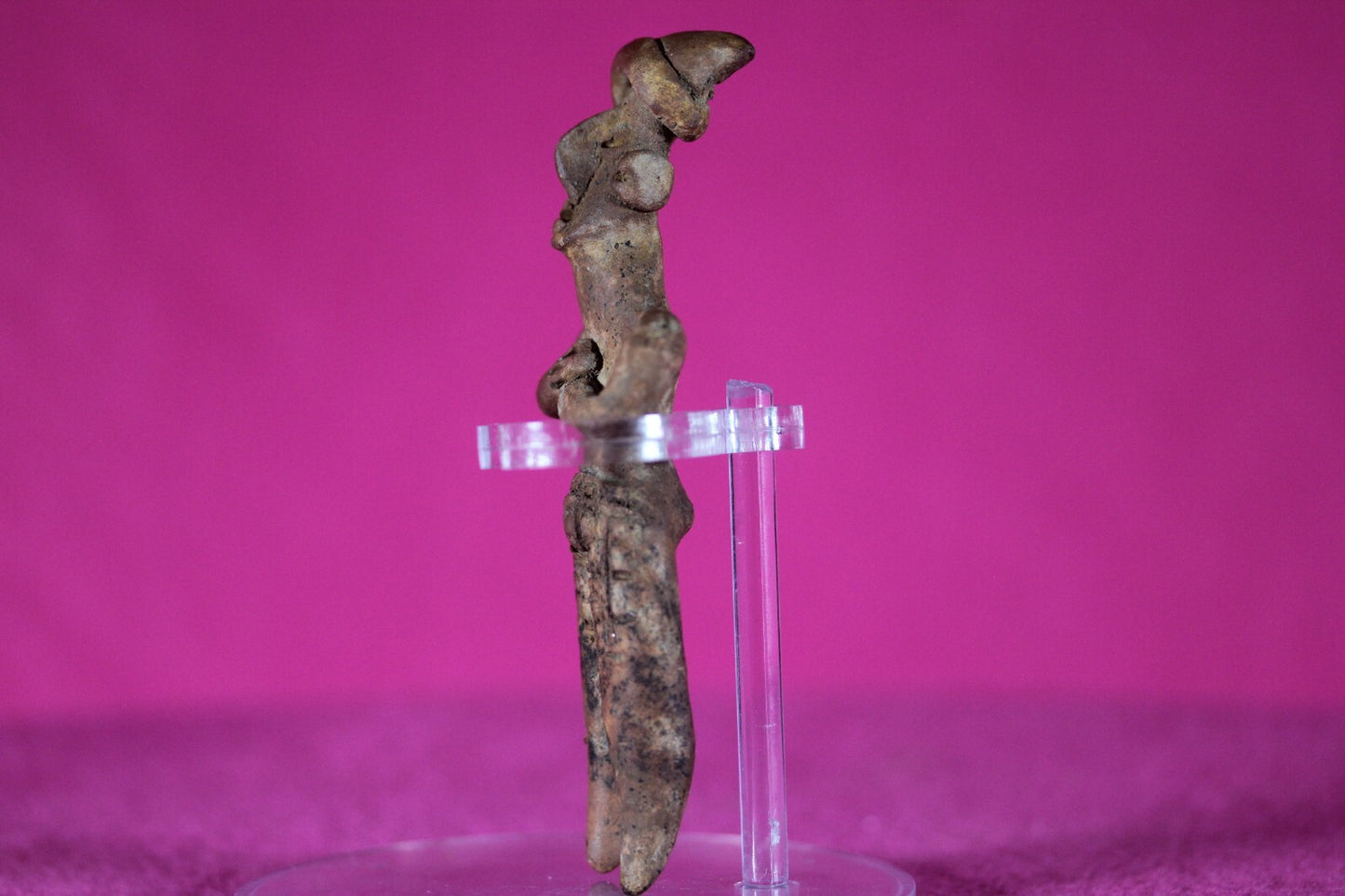 Authentic Pre Columbian Artifact Tomb Figure Colima Mexico 100 BC-250 AD COA 134