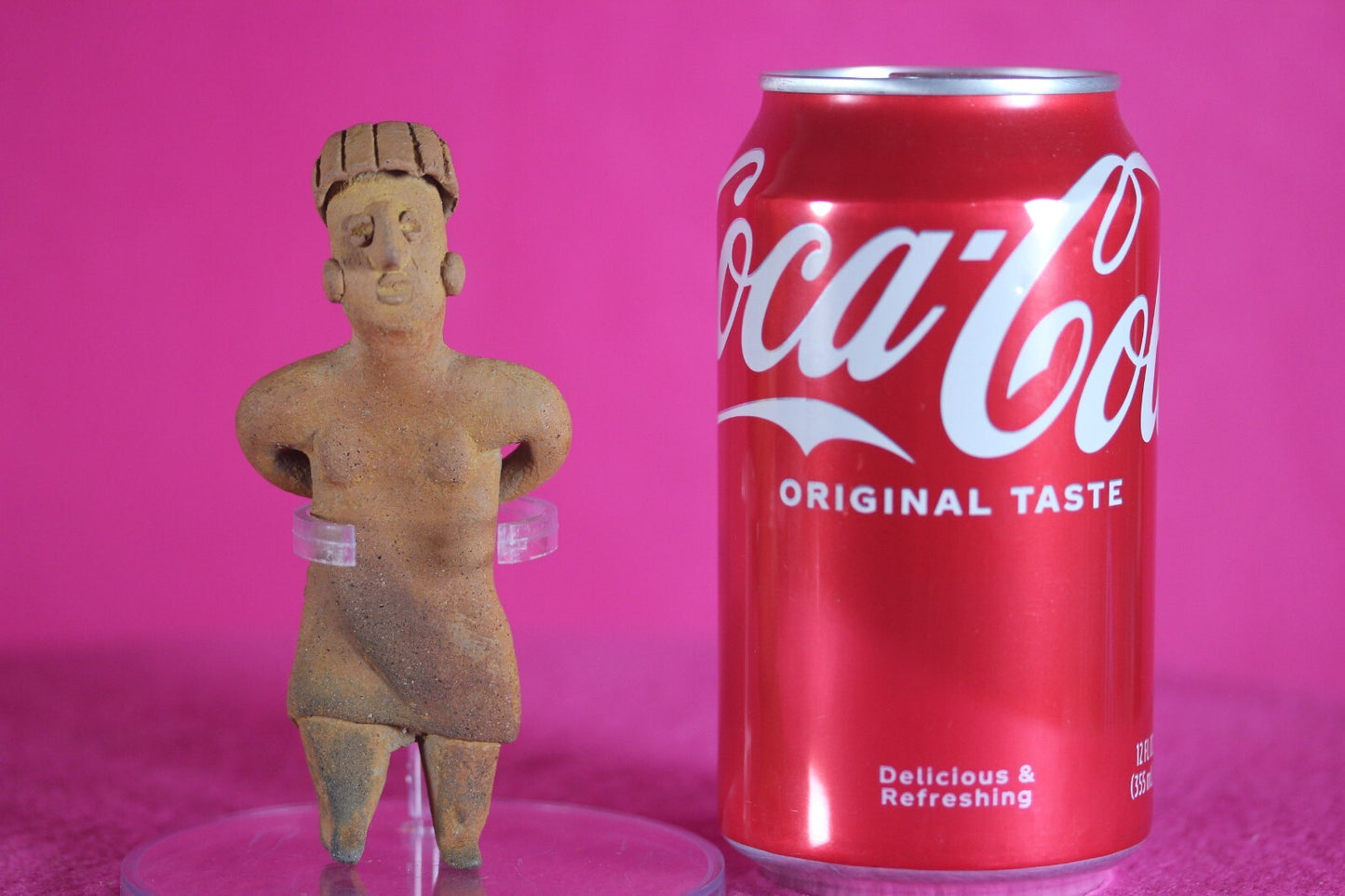 Authentic Pre Columbian Artifact Rare Grandma Tomb Figure Colima Mexico COA 143