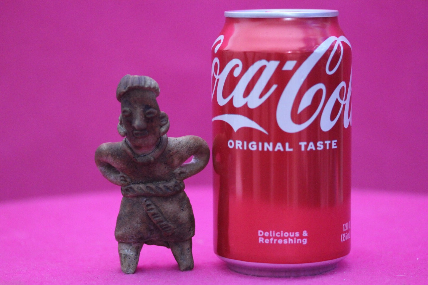 Authentic Pre Columbian Artifact Rare Grandma Tomb Figure Colima Mexico COA 154