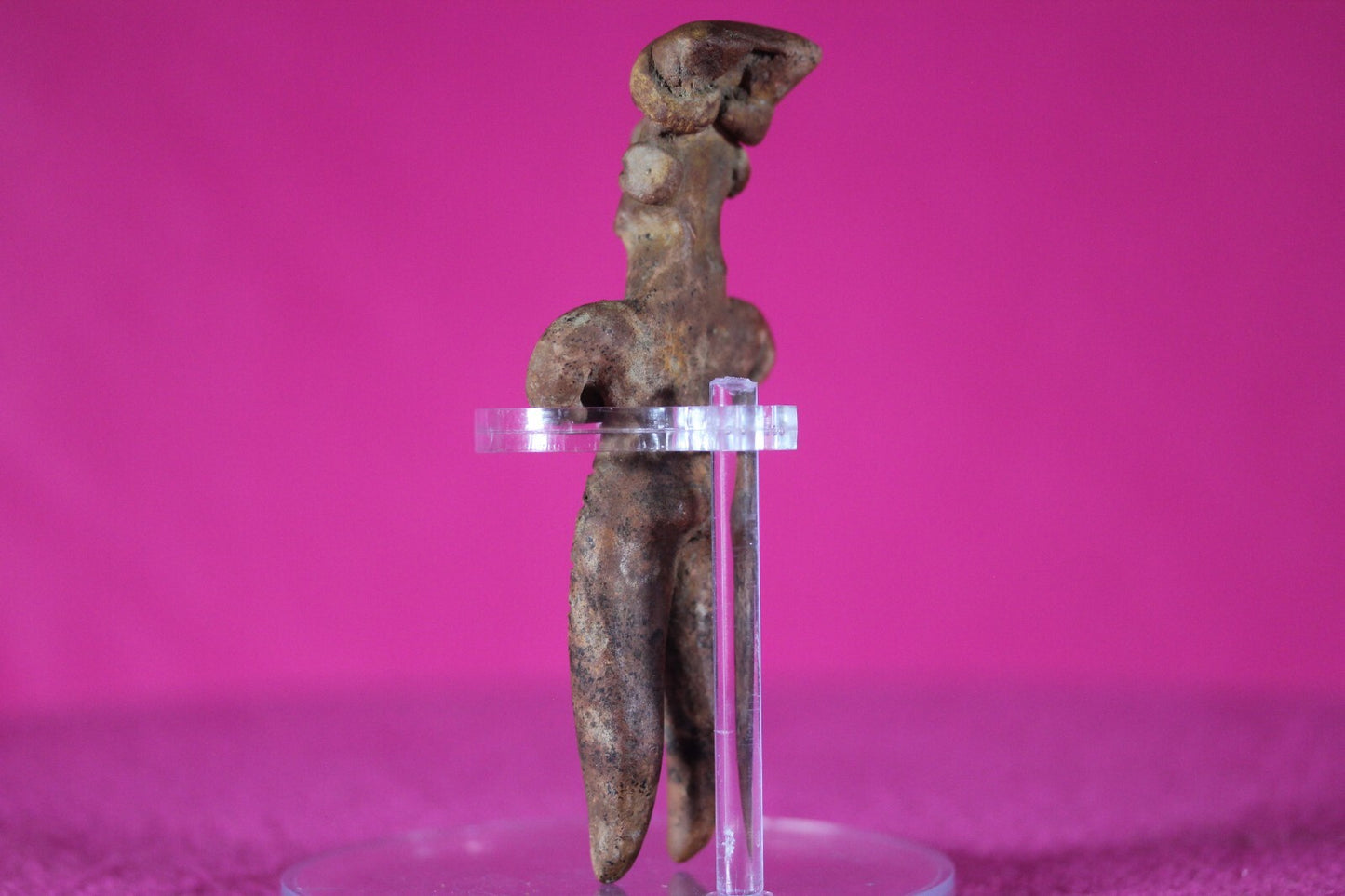 Authentic Pre Columbian Artifact Tomb Figure Colima Mexico 100 BC-250 AD COA 134