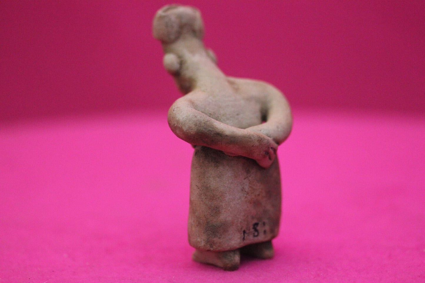 Authentic Pre Columbian Artifact Rare Grandma Tomb Figure Colima Mexico COA 156