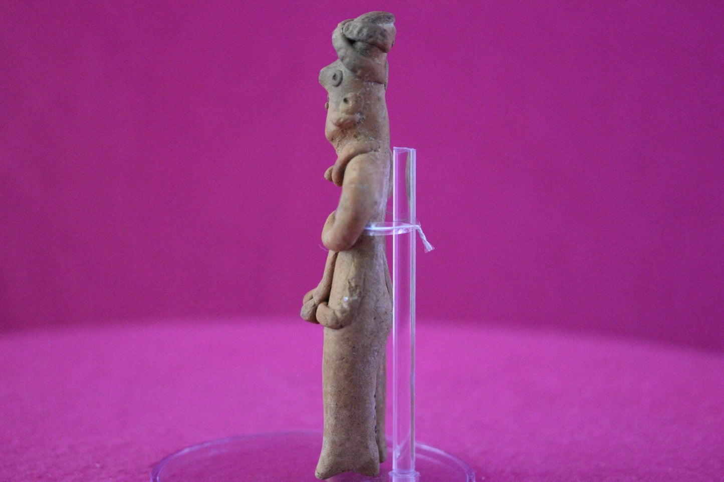 Authentic Pre Columbian Artifact Tomb Figure Colima Mexico 100 BC-250 AD COA 162