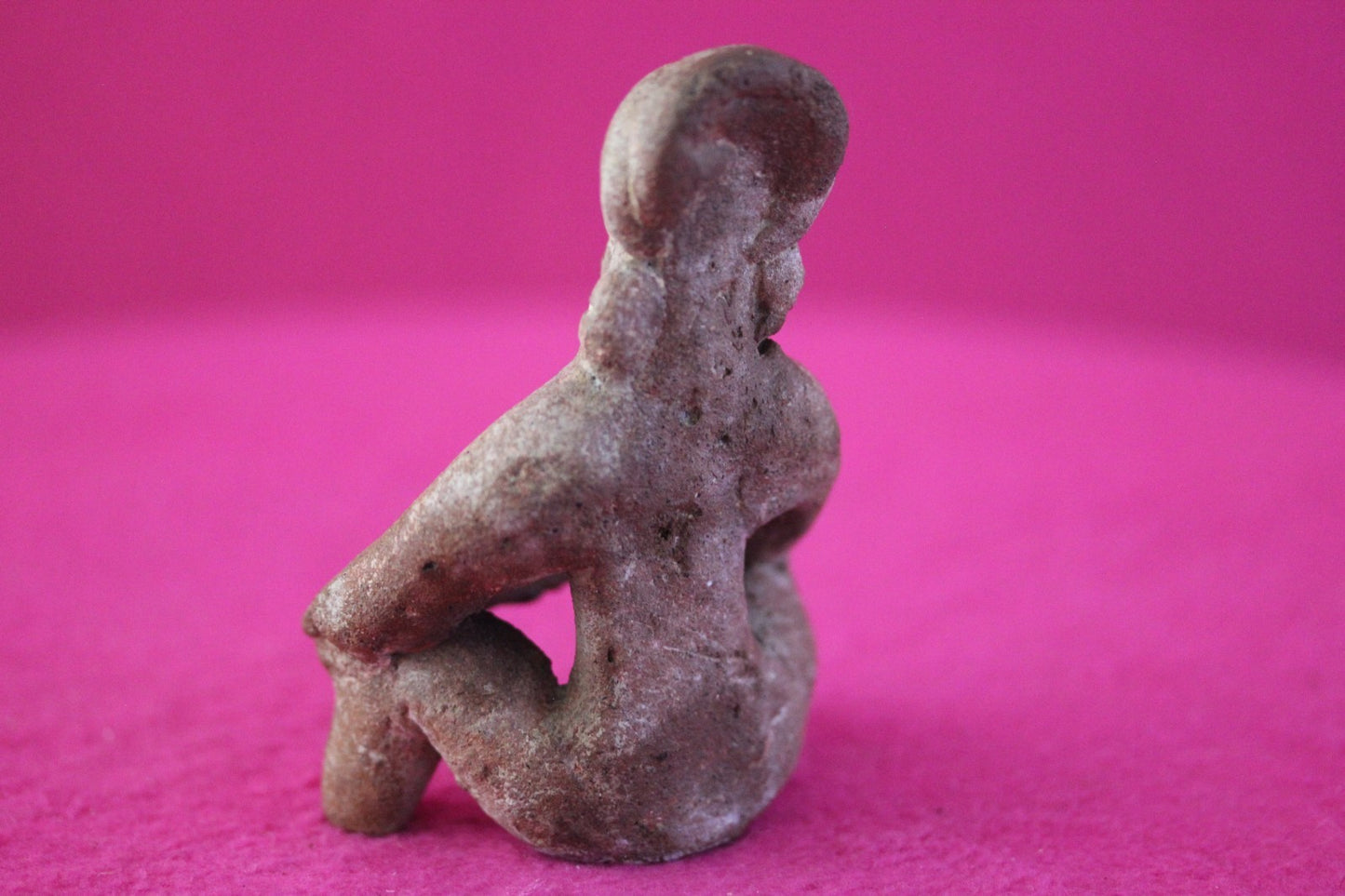 Authentic Pre Columbian Artifact Rare Skirted Tomb Figure Colima Mexico COA 185