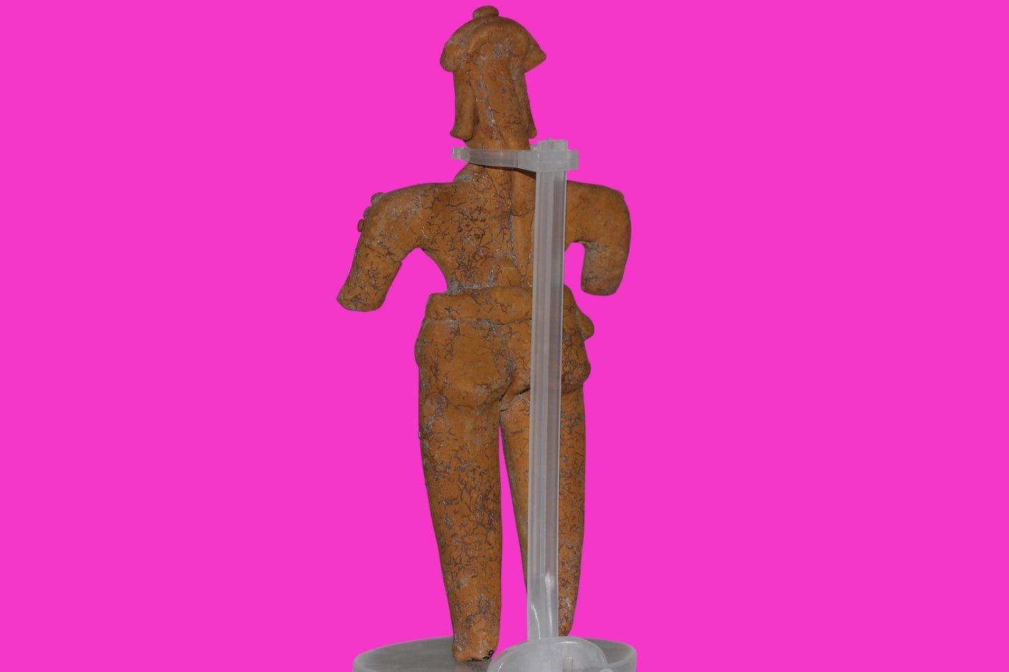 Pre Columbian Artifact BIG Female Shaman Tomb Figure Colima Mexico 100BC COA 248