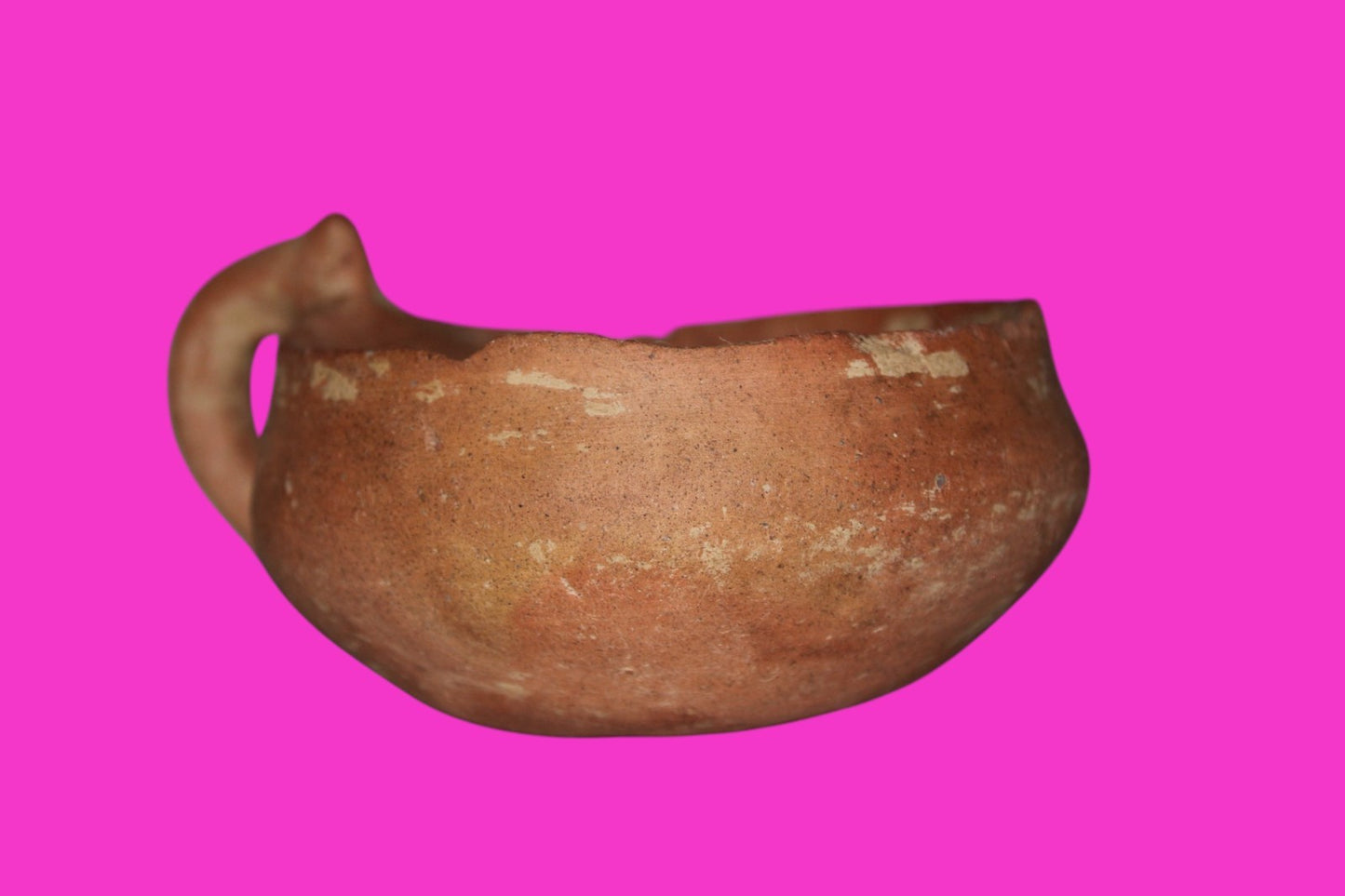 Ancient Holy Land Artifact 4000 Year Old Cup Time of Abraham 2000 BC COA J115