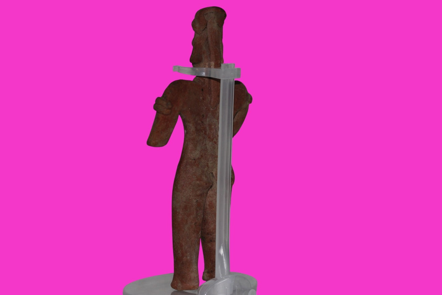 Pre Columbian Artifact 6 Inch Female Tomb Figure Colima Mexico 100 BC COA 246