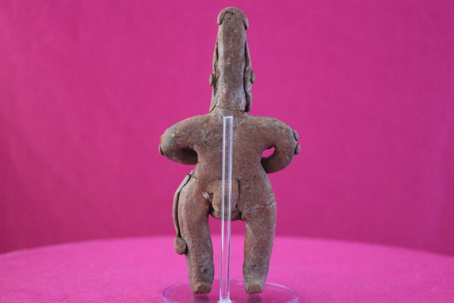 Pre Columbian Authentic Artifact Female Shaman Tomb Figure Colima Mexico COA 199