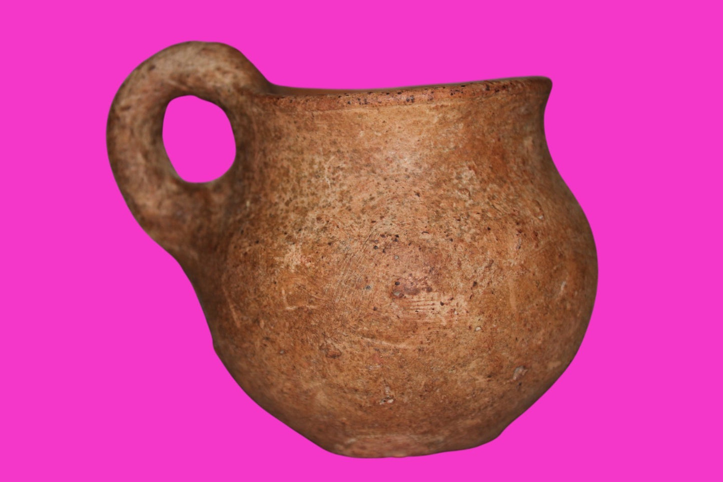 Holy Land Artifact Ancient 4000 Year Old Cup Time of Abraham 2000 BC COA J119