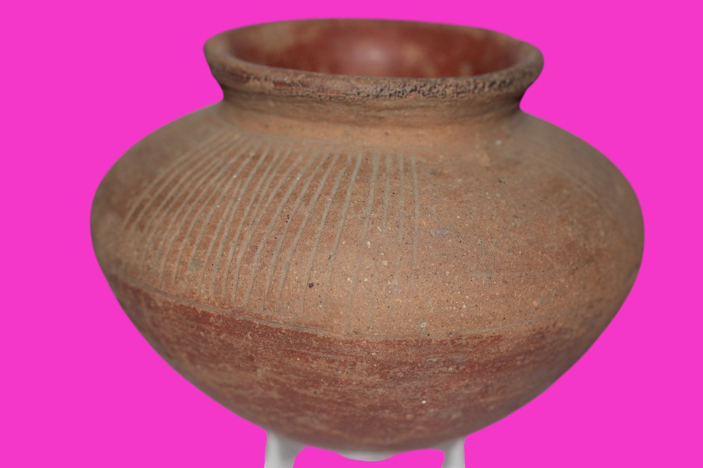 Pre Columbian Artifact Authentic Small Olla Colima Mexico 200 BC-200 AD COA J101