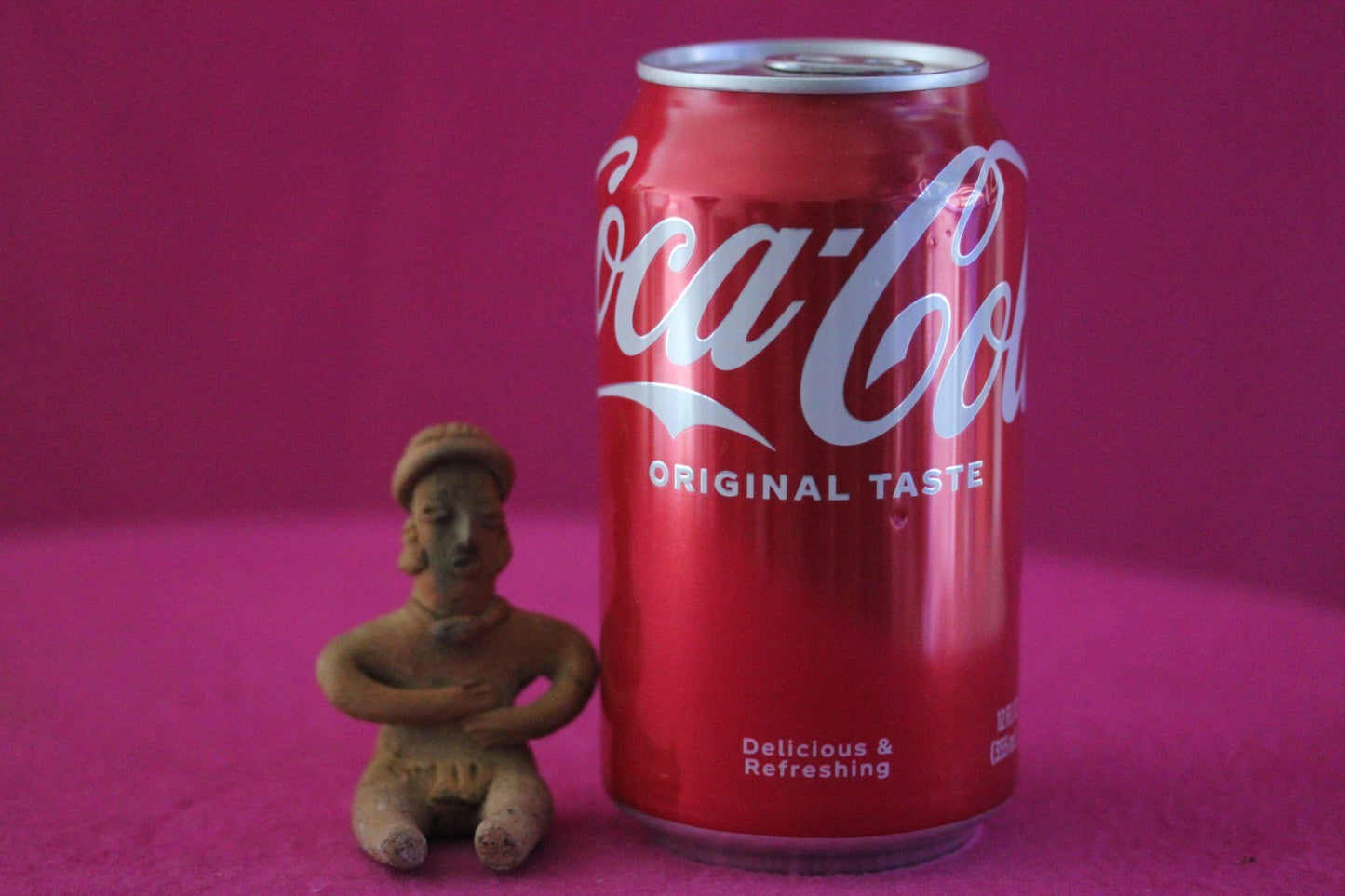 Pre Columbian Artifact Authentic Rare Seated Tomb Figure Colima Mexico COA 189