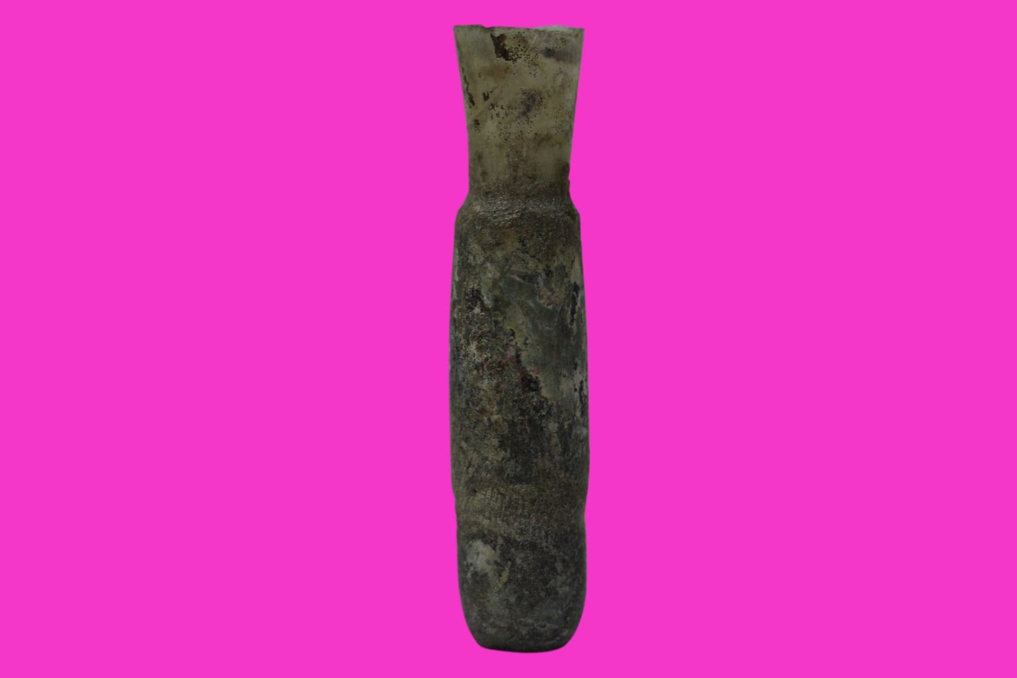 Authentic Persian Artifact Glass Bottle 900-1000 AD Silk Road Hoard COA J31