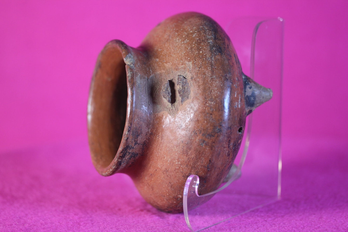 Pre Columbian Artifact Authentic Tripod Bowl Colima Mexico 200 BC-500 AD COA J91