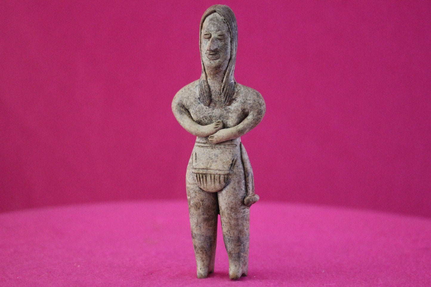 Authentic Pre Columbian Artifact Tomb Figure Colima Mexico 100 BC-250 AD COA 167