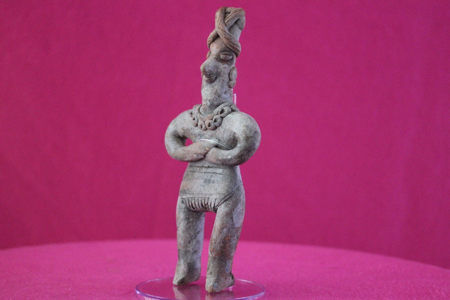 Authentic Pre Columbian Artifact Tomb Figure Colima Mexico 100 BC-250 AD COA 169