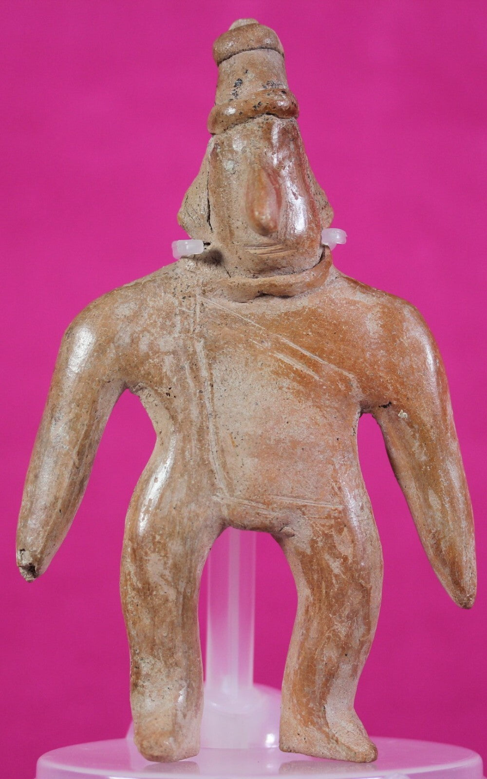 Pre Columbian Artifact Colima Shaman Mexico 300BC-300AD Certified COA J12