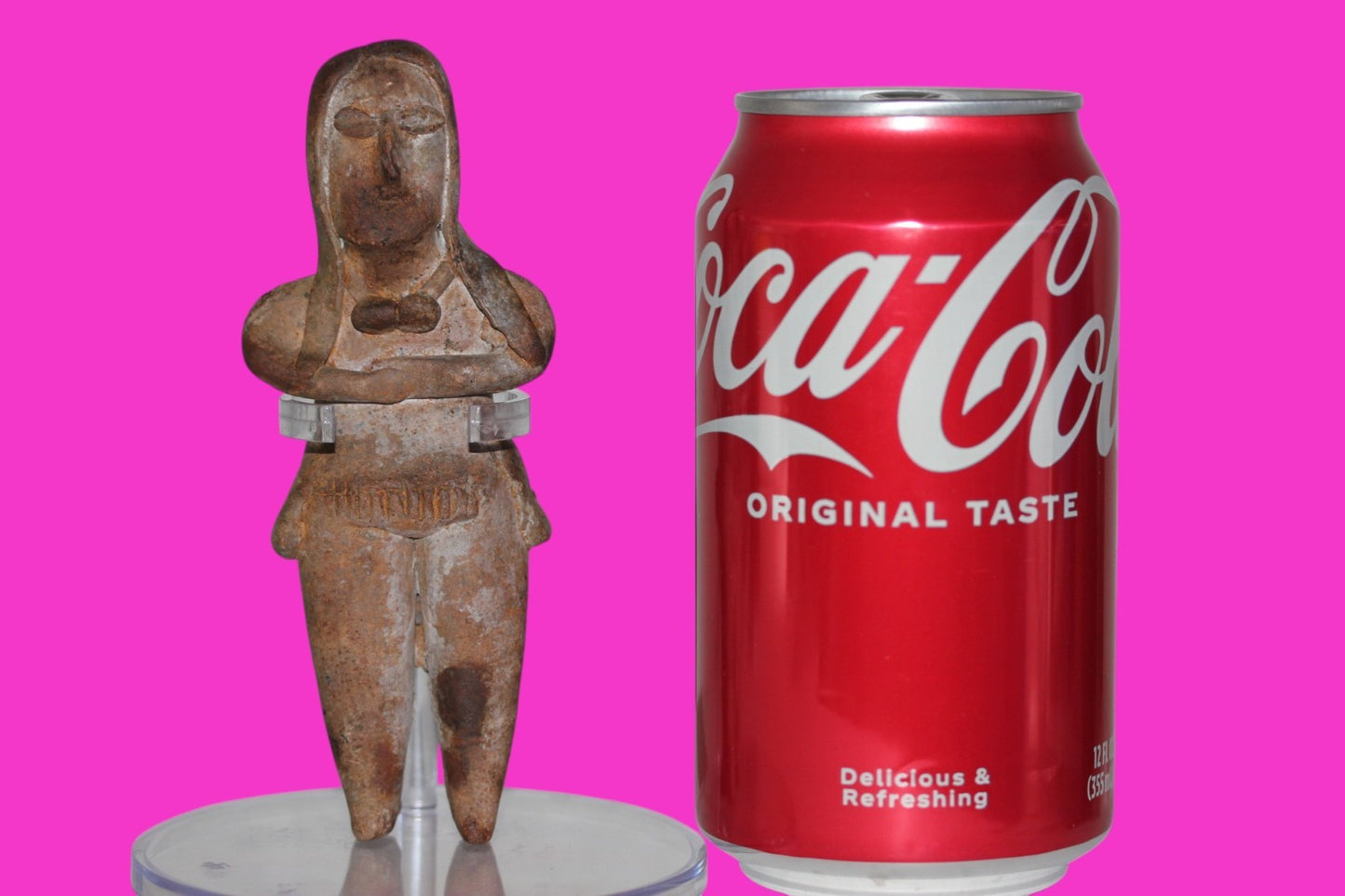 Authentic Pre Columbian Artifact Pretty Lady Tomb Figure Colima Mexico COA 210