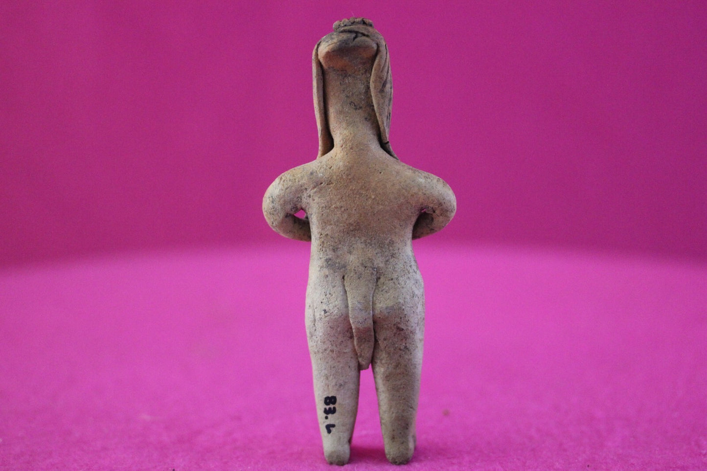 Authentic Pre Columbian Artifact Tomb Figure Colima Mexico 100 BC-250 AD COA 178