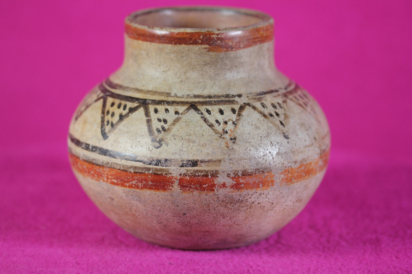 Pre Columbian Authentic Artifact Decorated Bowl Costa Rica 700-1400 AD COA J99