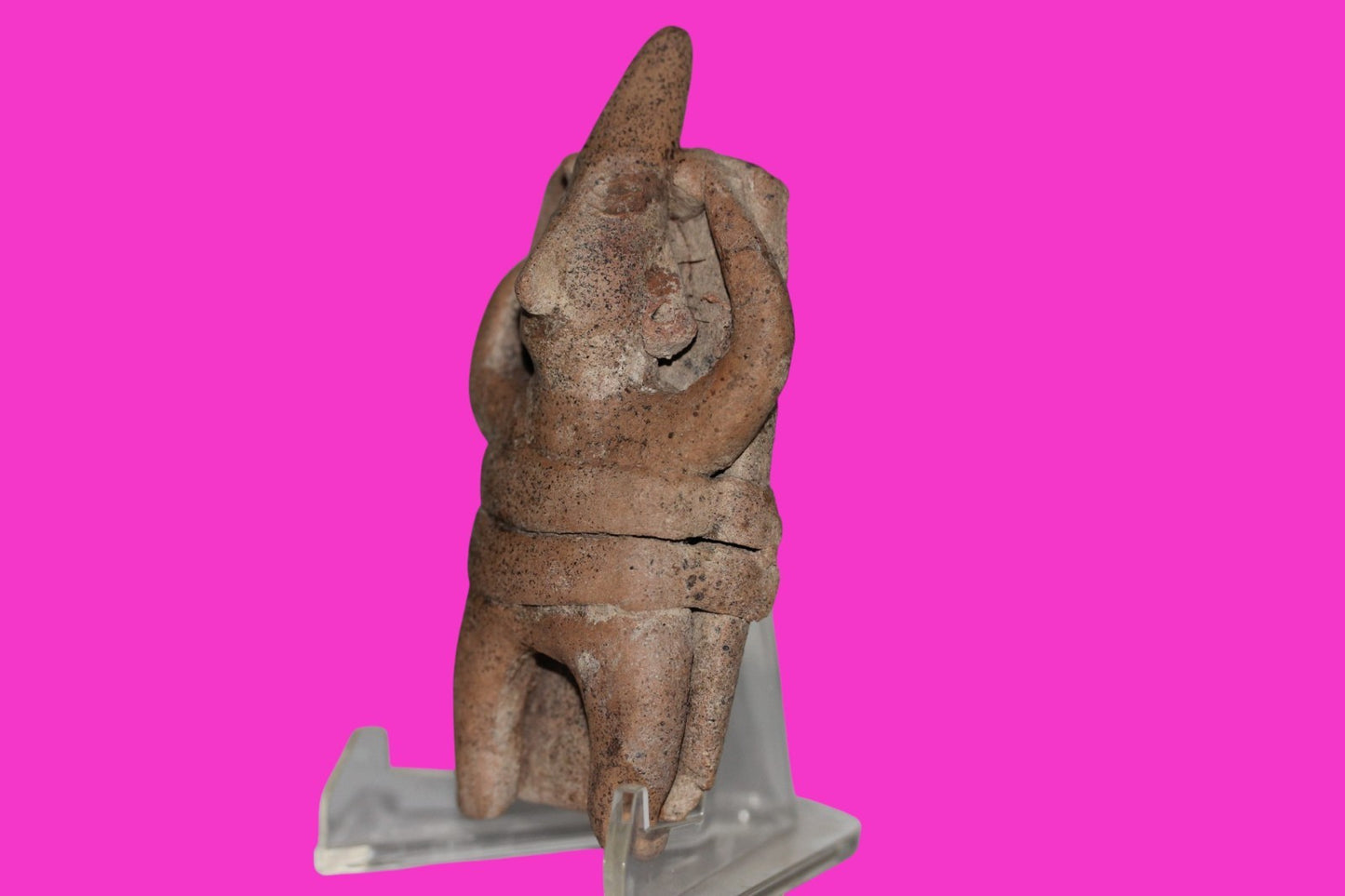 Pre Columbian Artifact Archaic Tomb Burial Figure Colima Mexico 100 BC COA 224