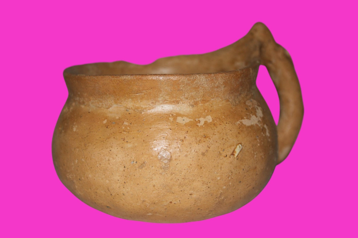 Time of Abraham Holy Land Artifact Ancient 4000 Year Old Cup 2000 BC COA J117