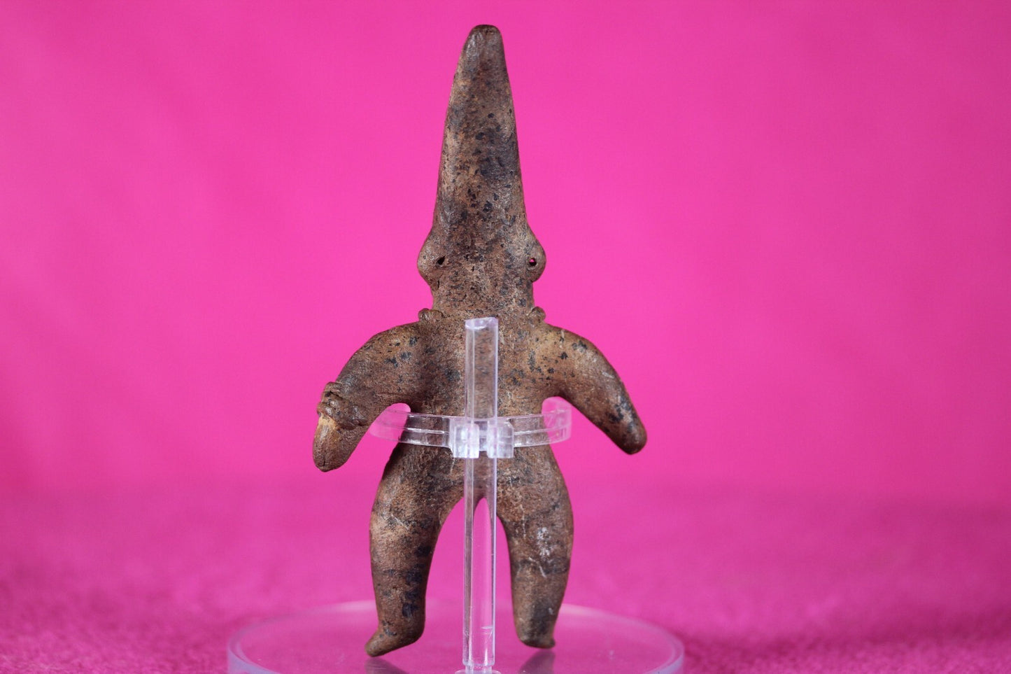 Pre Columbian Authentic Artifact Girl Figure Colima Mexico 100 BC-250 AD COA 138