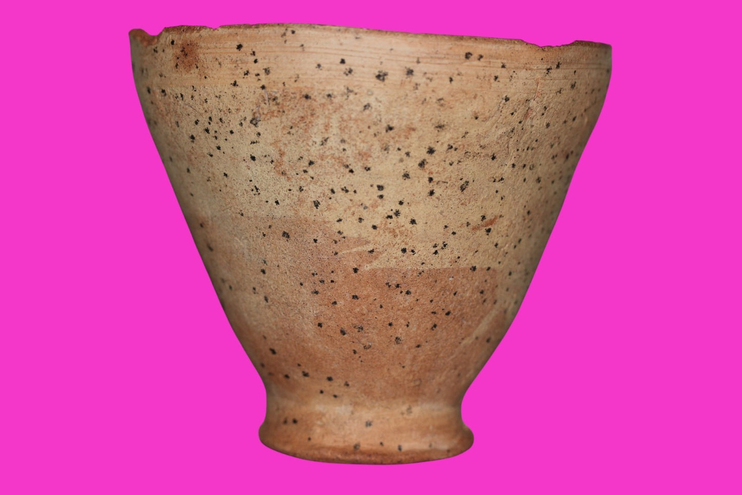 Holy Land Artifact Ancient 4000 Year Old Cup Time of Abraham 2000 BC COA J143