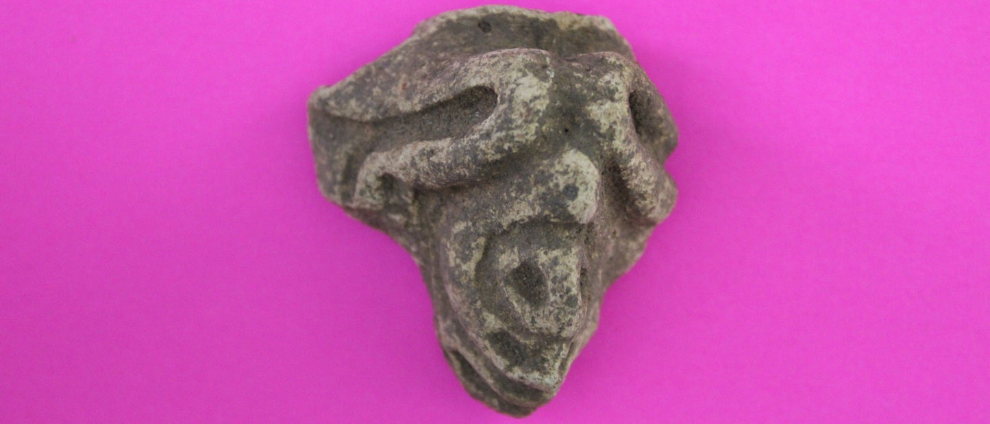 Puerto Rico Taino Pre Columbian Pottery Artifact FREE Display Case 1000AD COA 99