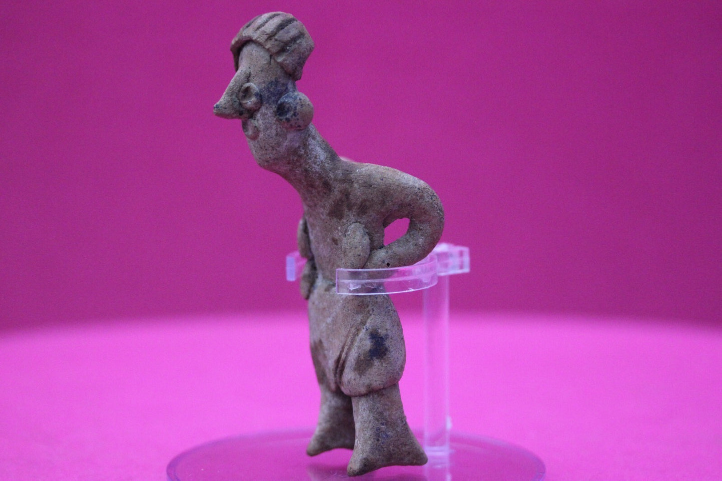 Authentic Pre Columbian Artifact Rare Grandma Tomb Figure Colima Mexico COA 149