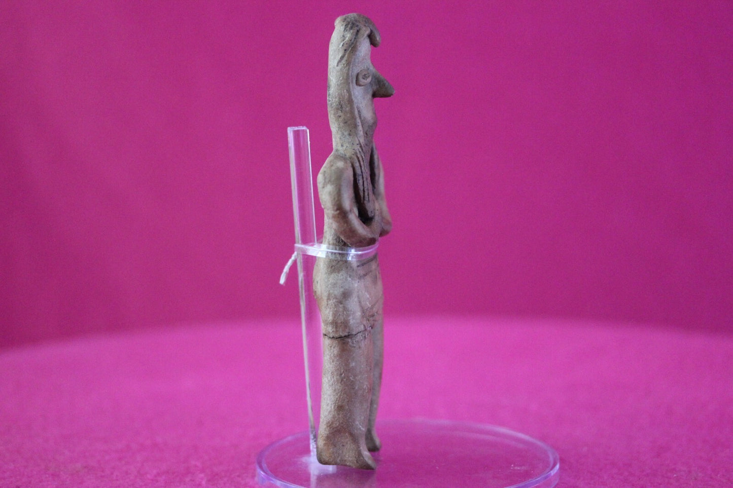 Authentic Pre Columbian Artifact Tomb Figure Colima Mexico 100 BC-250 AD COA 165