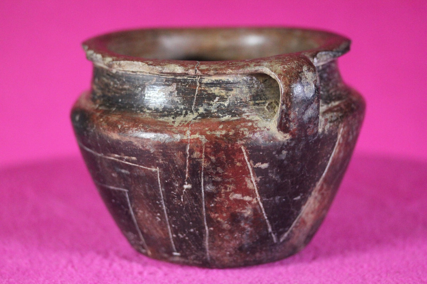 Authentic Pre Columbian Artifact Olmecoid Olla Chupicuaro Arte Primitivo COA T83