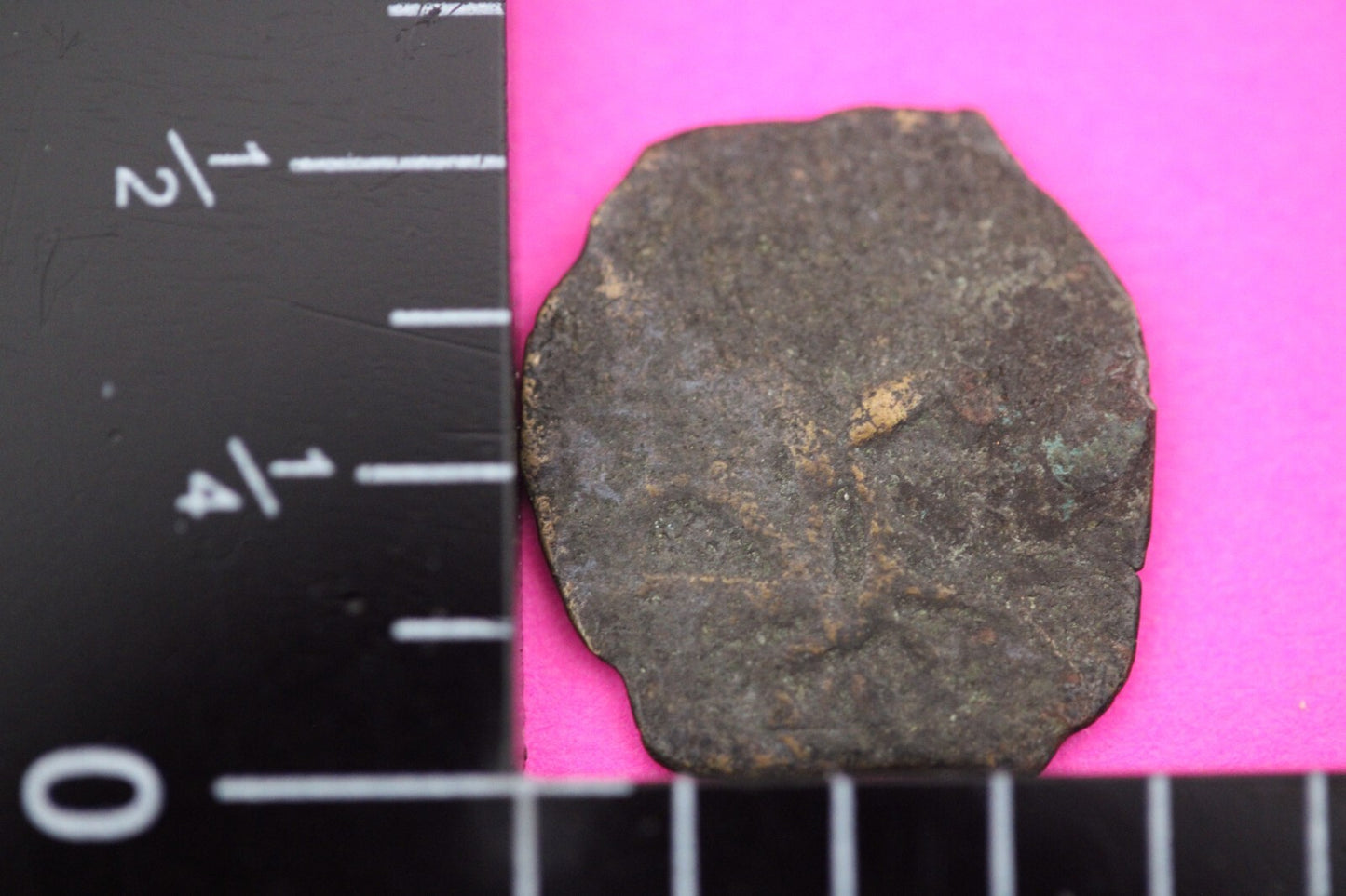 Authentic Jesus Christ Era Holy Land Widow's Mite Artifact 50 BC - 50 AD COA 003