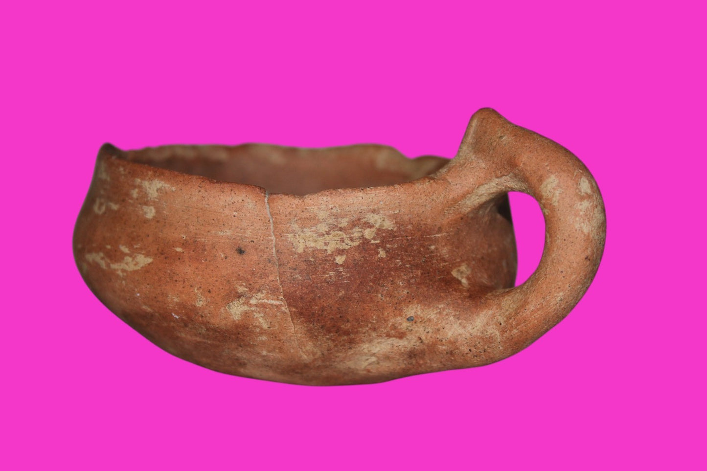 Time of Abraham Holy Land Artifact Ancient 4000 Year Old Cup  2000 BC COA J115