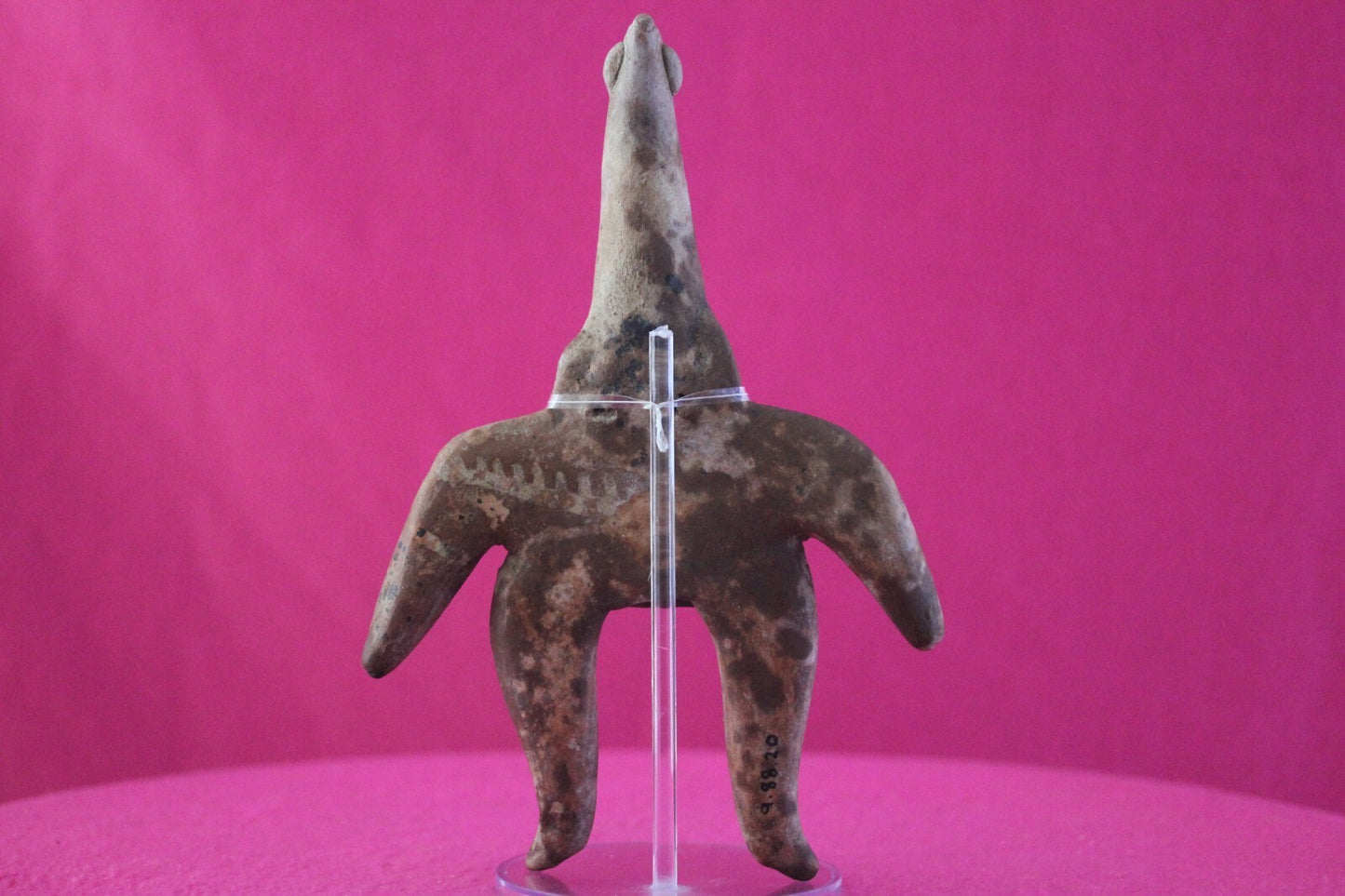 Authentic Pre Columbian Artifact Tomb Figure Colima Mexico 100 BC-250 AD COA 168